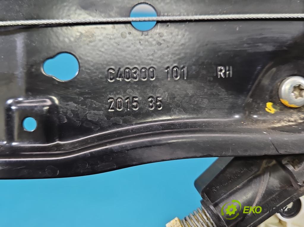 Jaguar XF II X260 2015- 3.0 V6 340KM: automatic 250 kW 2995 cm3 4- mechanizmus okna predné pravý GX6323200AD