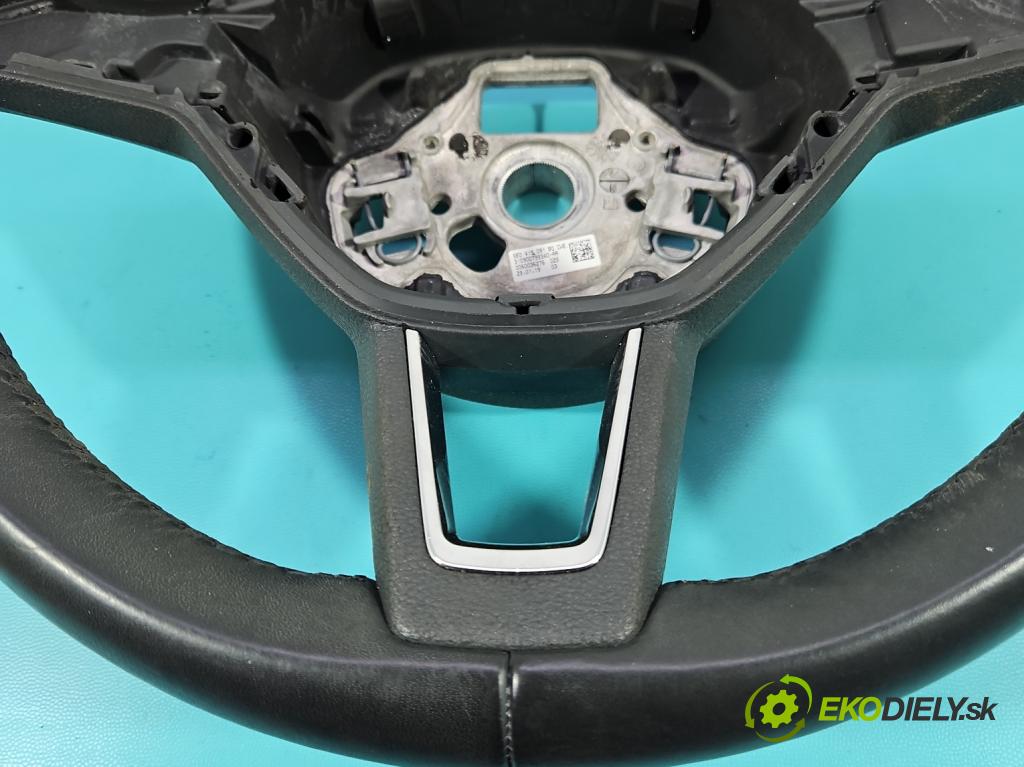 Skoda Fabia III 2014- 2021 1.0 TSI 95 HP manual 70 kW 999 cm3 5- volant 5E0419091BQ (Volant)