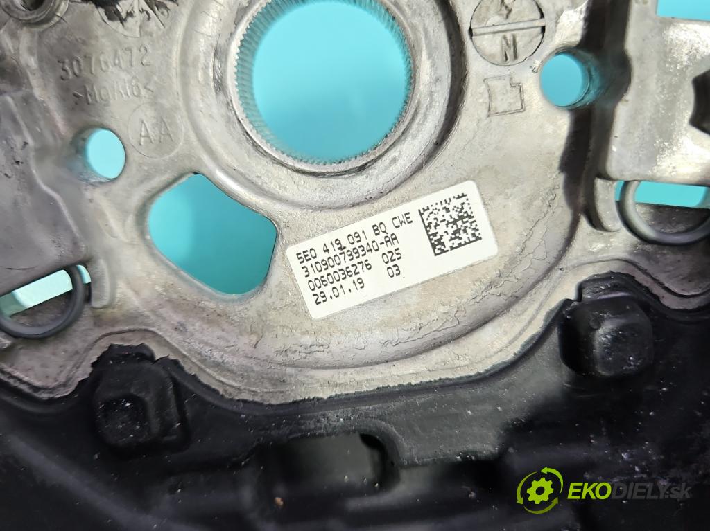 Skoda Fabia III 2014- 2021 1.0 TSI 95 HP manual 70 kW 999 cm3 5- volant 5E0419091BQ (Volant)