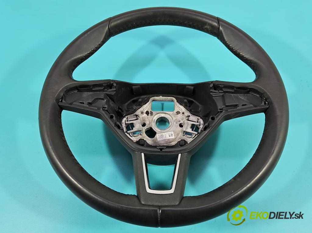 Skoda Fabia III 2014- 2021 1.0 TSI 95 HP manual 70 kW 999 cm3 5- volant 5E0419091BQ (Volant)