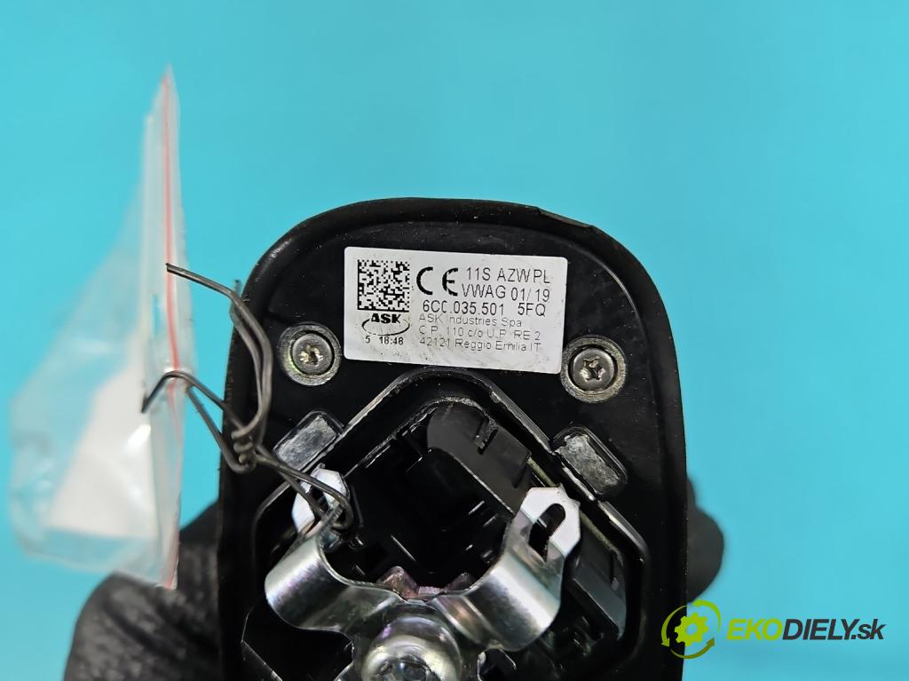 Skoda Fabia III 2014- 2021 1.0 TSI 95 HP manual 70 kW 999 cm3 5- Antena 6C0035501