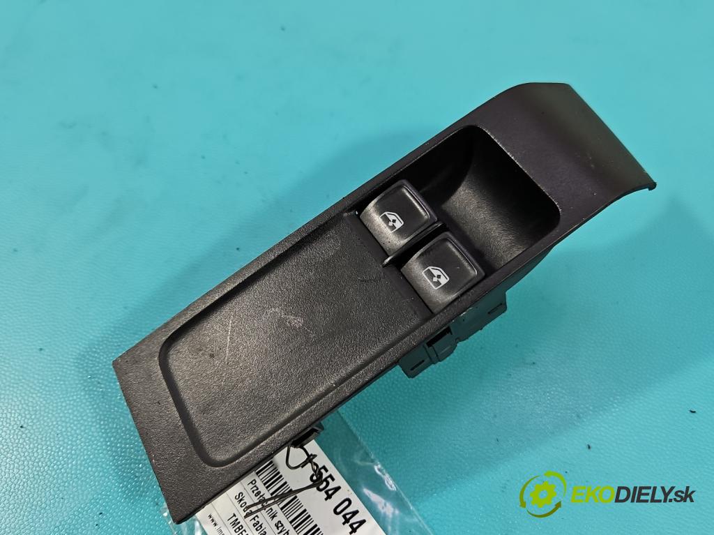 Skoda Fabia III 2014- 2021 1.0 TSI 95 HP manual 70 kW 999 cm3 5- prepínač okien spätných zrkadiel 5E0959858A