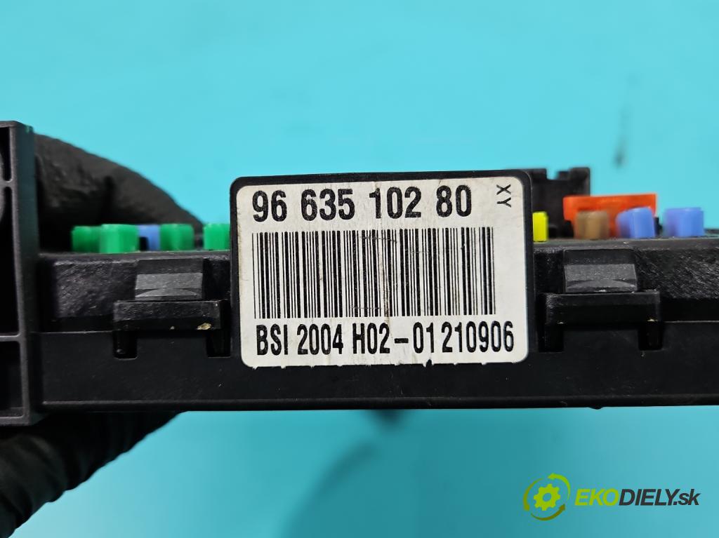 Peugeot 307 1.6 hdi 90 HP manual 66.2 kW 1560 cm3 5- riadiaca jednotka ostatné 9663510280