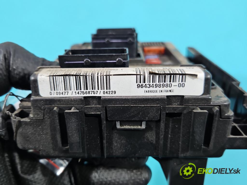 Citroen Berlingo I 1996-2008 2.0 hdi 90 HP manual 66 kW 1997 cm3 5- riadiaca jednotka ostatné 9643498980