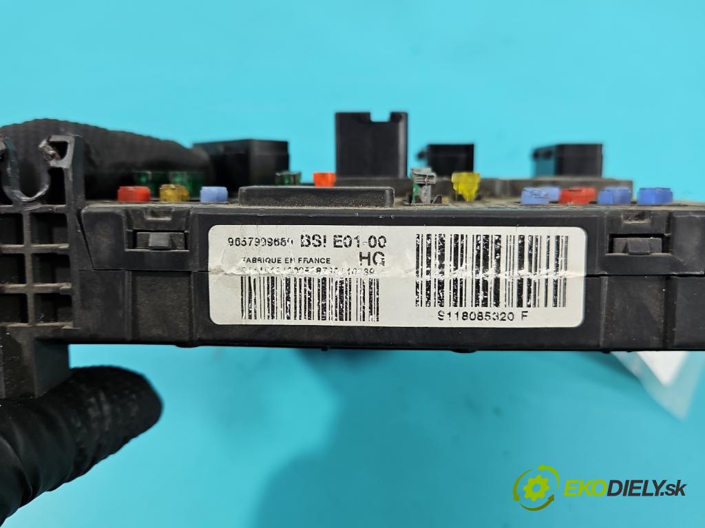 Citroen Berlingo I 1996-2008 2.0 hdi 90 HP manual 66 kW 1997 cm3 5- riadiaca jednotka ostatné 9657999680