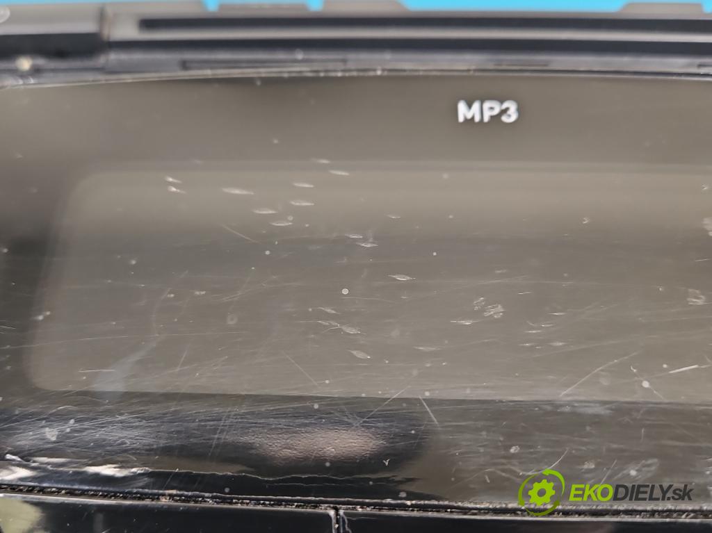 Seat Ibiza IV 6J 2008-2017 1.4 16V 86 HP manual 63 kW 1390 cm3 3- Radio originál 6J0035153B