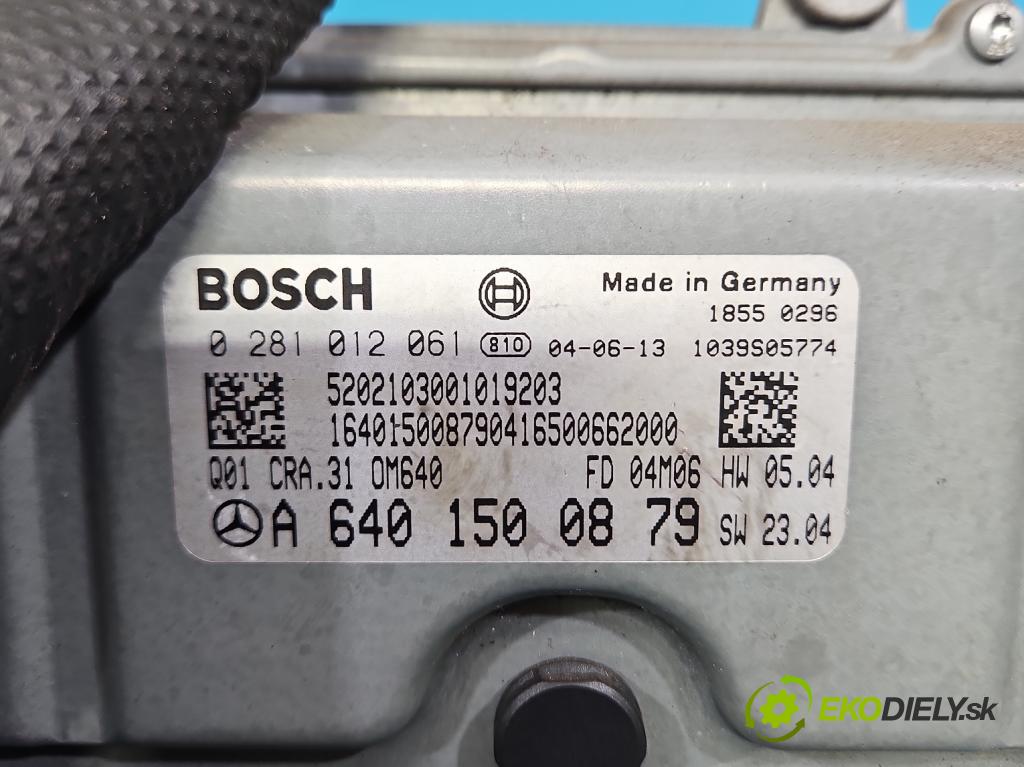 Mercedes A W169 2004-2012 2.0 cdi 140 HP manual 103 kW 1991 cm3 5- riadiaca jednotka motora 0281012061