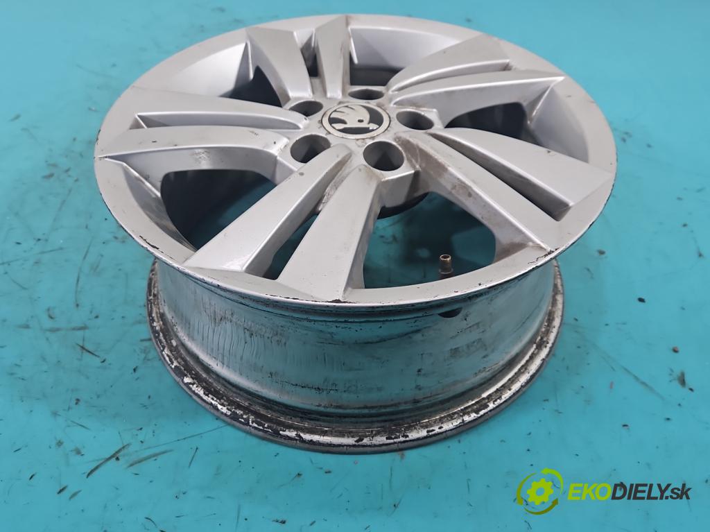 Skoda Fabia III 2014- 2021 1.0 TSI 95 hp manual 70 kW 999 cm3 5- Felga hliník 15" 6V0601025M