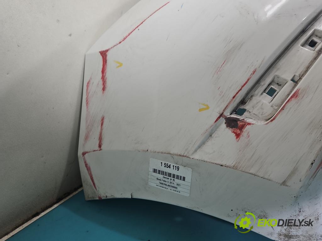 Skoda Fabia III 2014- 2021 1.0 TSI 95 HP manual 70 kW 999 cm3 5- nárazník zadné  (Kľučka dverí ostatné)