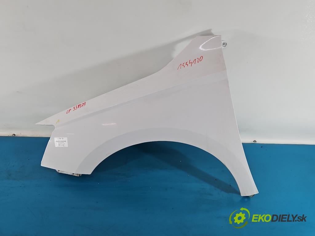 Skoda Fabia III 2014- 2021 1.0 TSI 95 HP manual 70 kW 999 cm3 5- blatník predné ľavý  (Blatník predný ľavý)