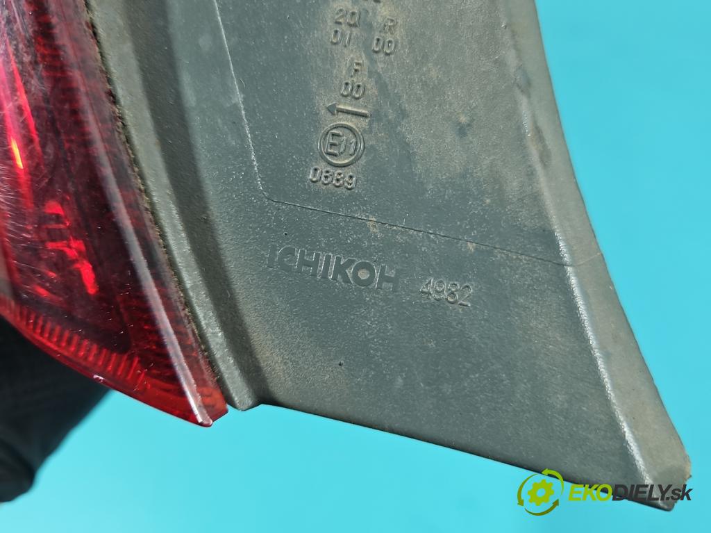 Honda Civic VII 2000-2006 1.4 16V 90 HP manual 66 kW 1396 cm3 5- svetlo / reflektor zadné ľavé  (Kľučka dverí ostatné)