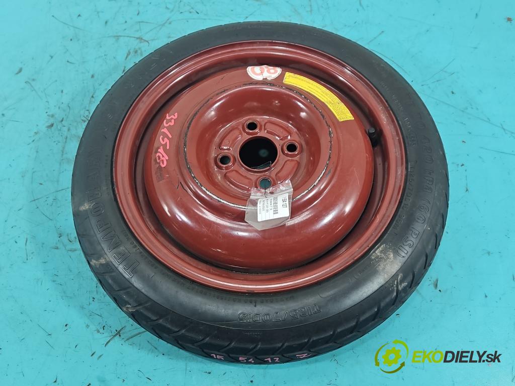 Honda Civic VII 2000-2006 1.4 16V 90 hp manual 66 kW 1396 cm3 5- kolo náhradní 15