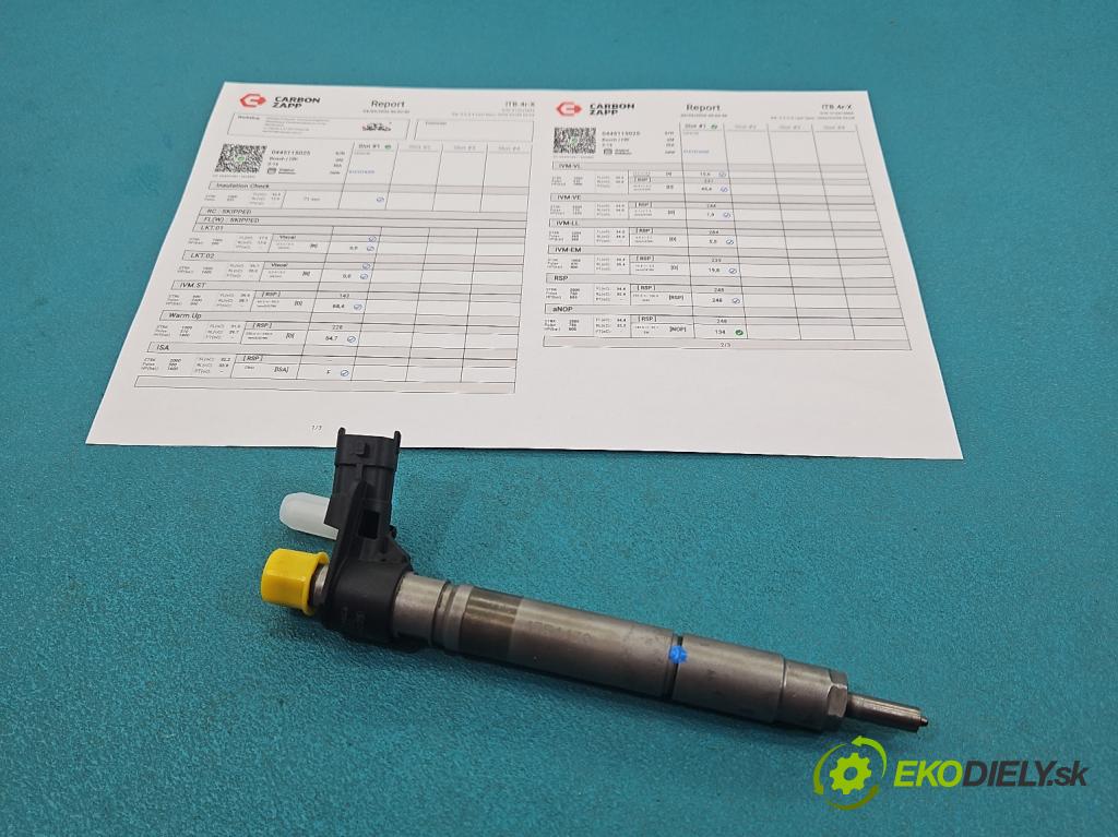 Ford S-max I 2006-2015 2.2 tdci 175 HP manual 129 kW 2179 cm3 5- vstrek 0445115025 (Vstrekovač paliva)