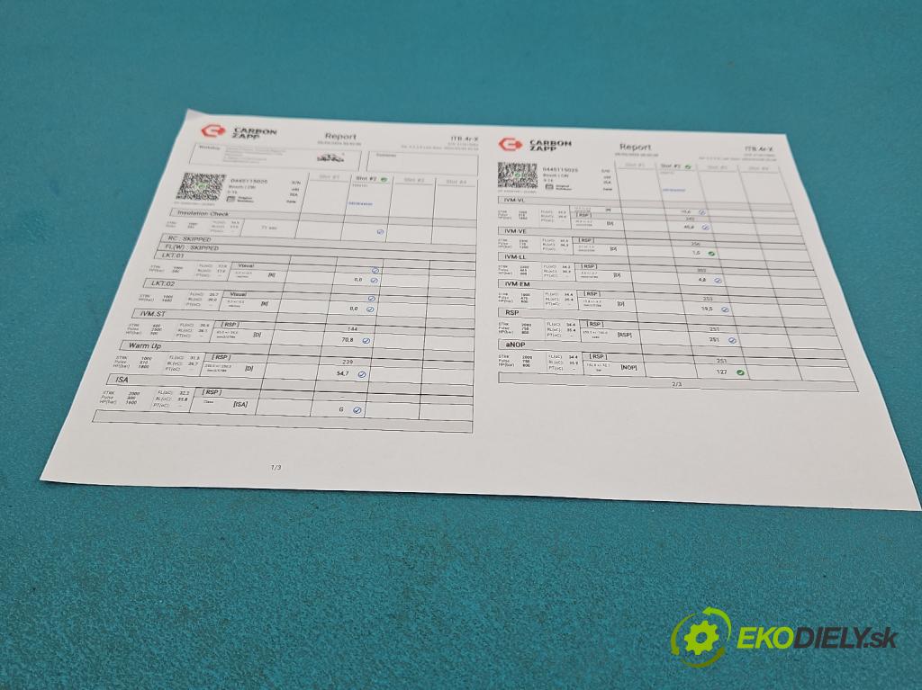 Ford S-max I 2006-2015 2.2 tdci 175 HP manual 129 kW 2179 cm3 5- vstrek 0445115025 (Vstrekovač paliva)