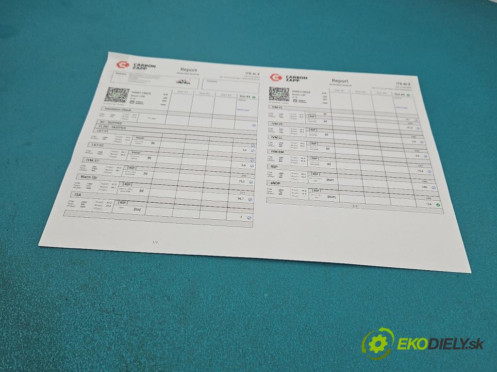 Ford S-max I 2006-2015 2.2 tdci 175 HP manual 129 kW 2179 cm3 5- vstrek 0445115025 (Vstrekovač paliva)