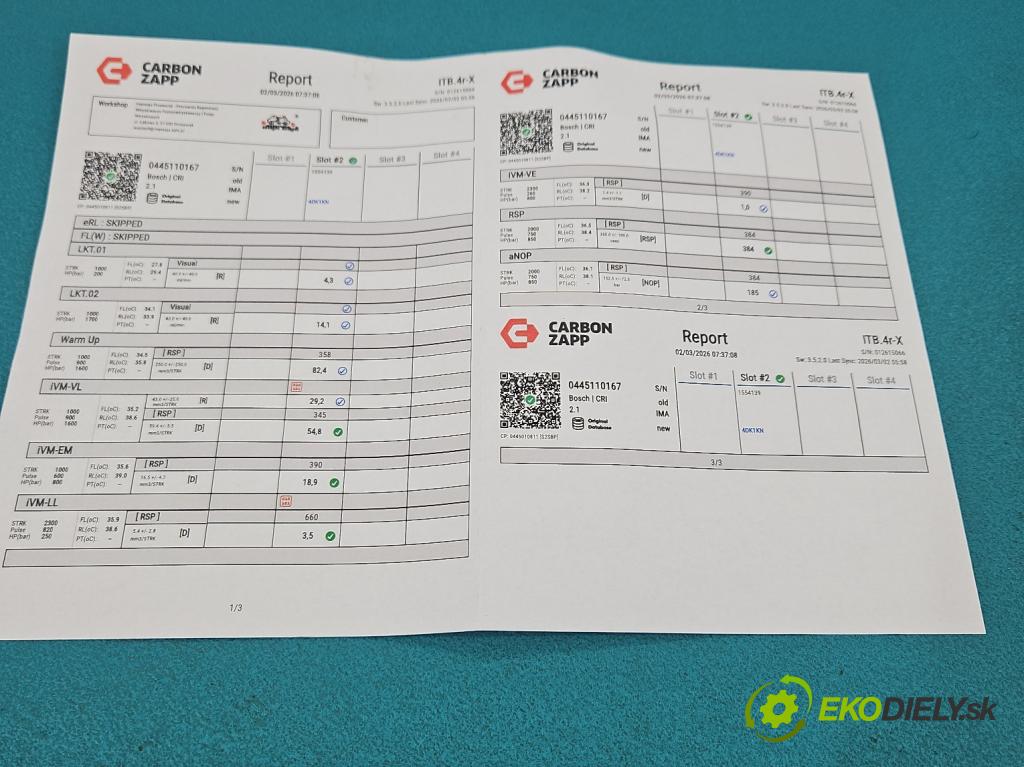 Mercedes A W169 2004-2012 2.0 cdi 140 HP manual 103 kW 1991 cm3 5- vstrek 0445110167 (Vstrekovač paliva)
