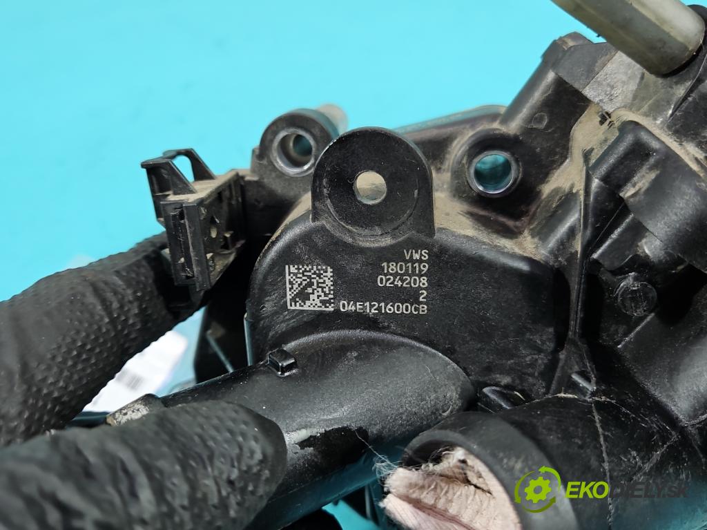 Skoda Fabia III 2014- 2021 1.0 TSI 95 hp manual 70 kW 999 cm3 5- čerpadlo vody 04E121600CB (Vodní pumpa)