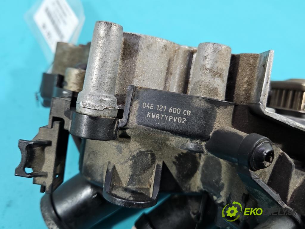 Skoda Fabia III 2014- 2021 1.0 TSI 95 hp manual 70 kW 999 cm3 5- čerpadlo vody 04E121600CB (Vodní pumpa)