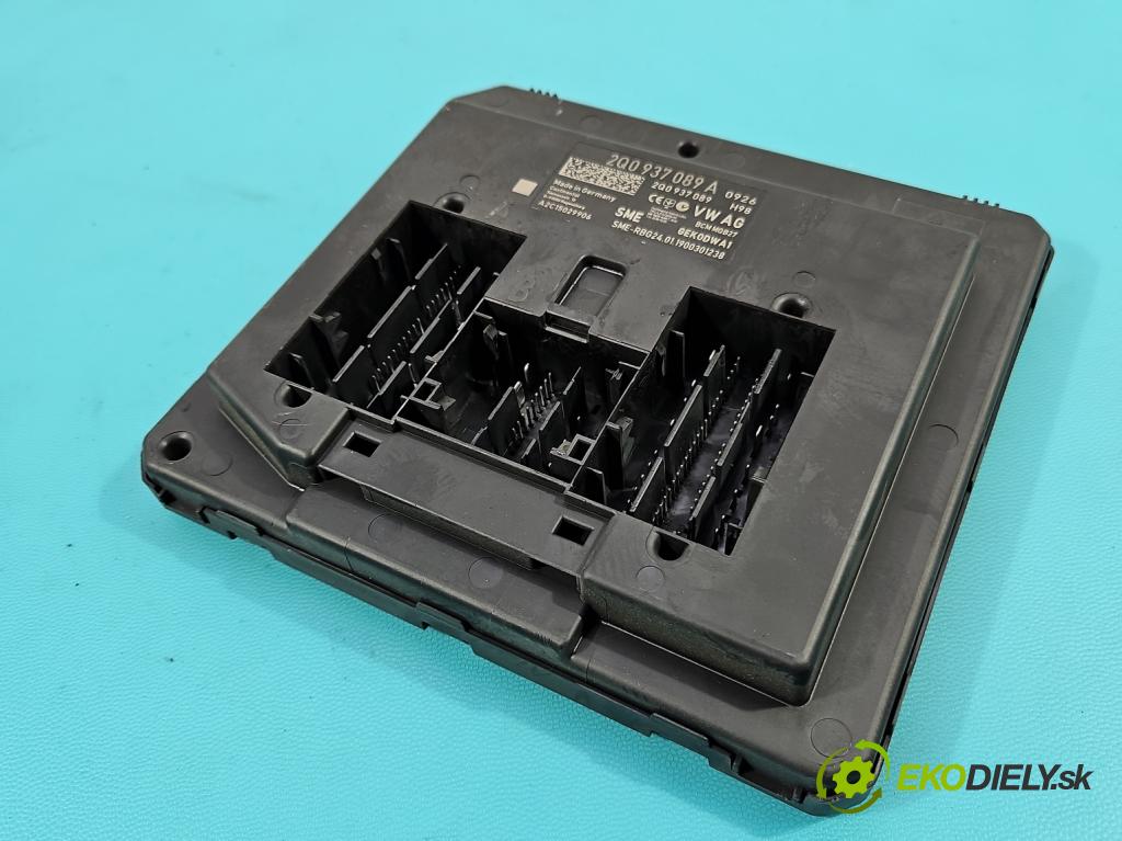 Skoda Fabia III 2014- 2021 1.0 TSI 95 hp manual 70 kW 999 cm3 5- řídící jednotka komfortu 2Q0937089A