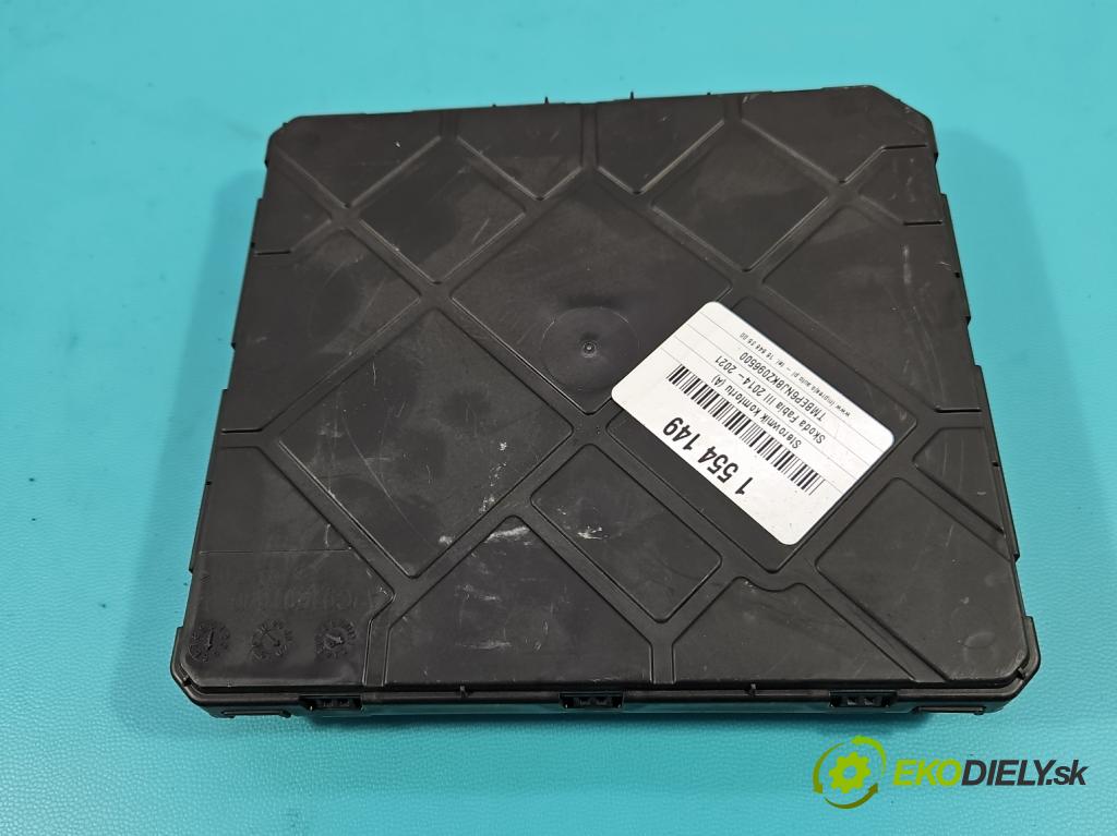 Skoda Fabia III 2014- 2021 1.0 TSI 95 HP manual 70 kW 999 cm3 5- riadiaca jednotka komfortu 2Q0937089A