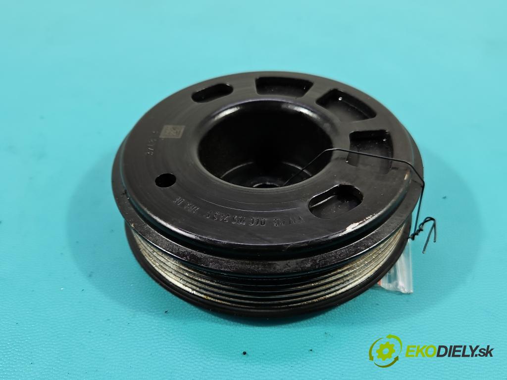 Skoda Fabia III 2014- 2021 1.0 TSI 95 hp manual 70 kW 999 cm3 5- kolo pás: hřídel klikový 04C105243T