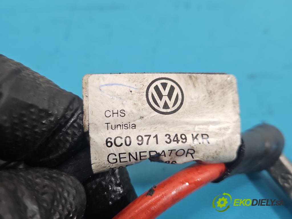 Skoda Fabia III 2014- 2021 1.0 TSI 95 HP manual 70 kW 999 cm3 5- kontakt plusová 6C0971349KR