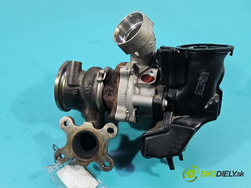Skoda Fabia III 2014- 2021 1.0 TSI 95 HP manual 70 kW 999 cm3 5- turbodúchadlo, turbo 16339700024 (Turbodúchadlo (kompletné))