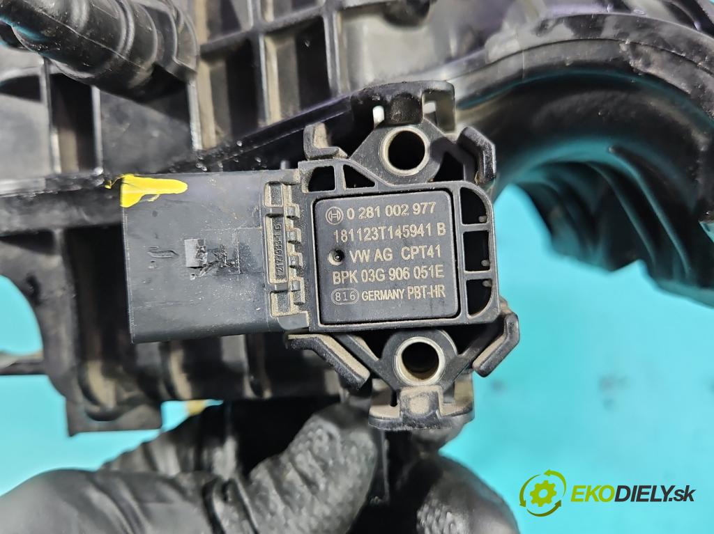 Skoda Fabia III 2014- 2021 1.0 TSI 95 HP manual 70 kW 999 cm3 5- zvod nasávací 04C129711E (Sacie potrubie)