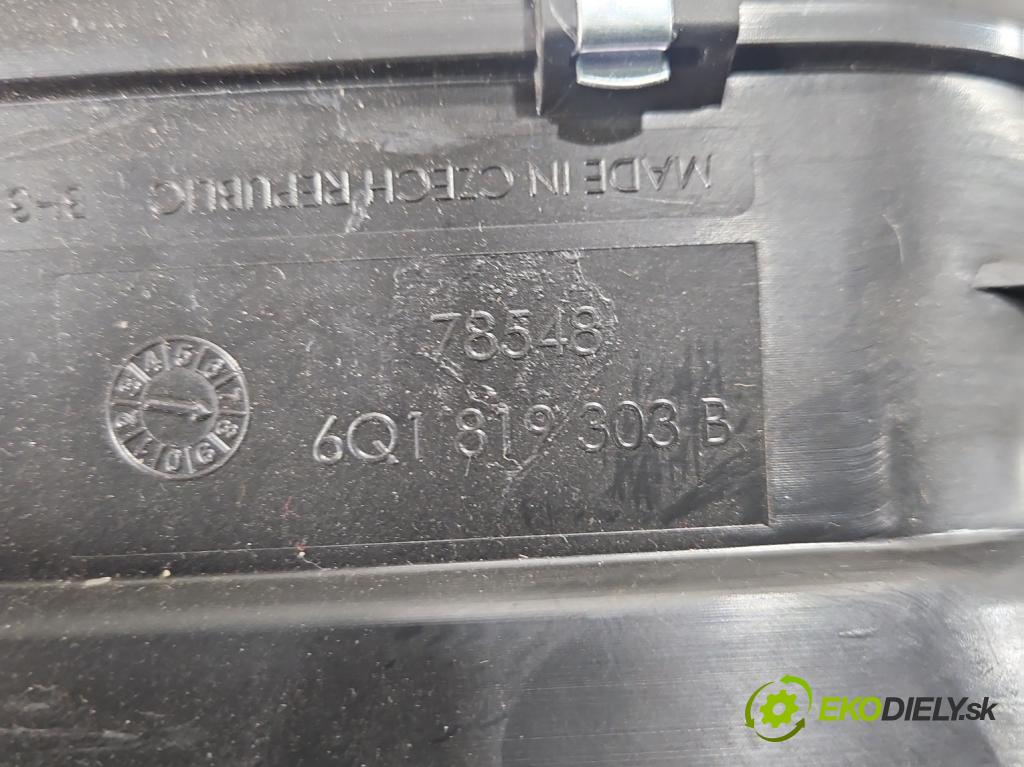 Skoda Fabia III 2014- 2021 1.0 TSI 95 hp manual 70 kW 999 cm3 5- radiátor 6Q1820308T (Radiátor topení)