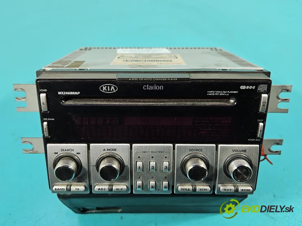 Kia Carens III  2006-2013 2.0 16V 144 hp manual 106 kW 1998 cm3 5- Radio WXZ468RMP