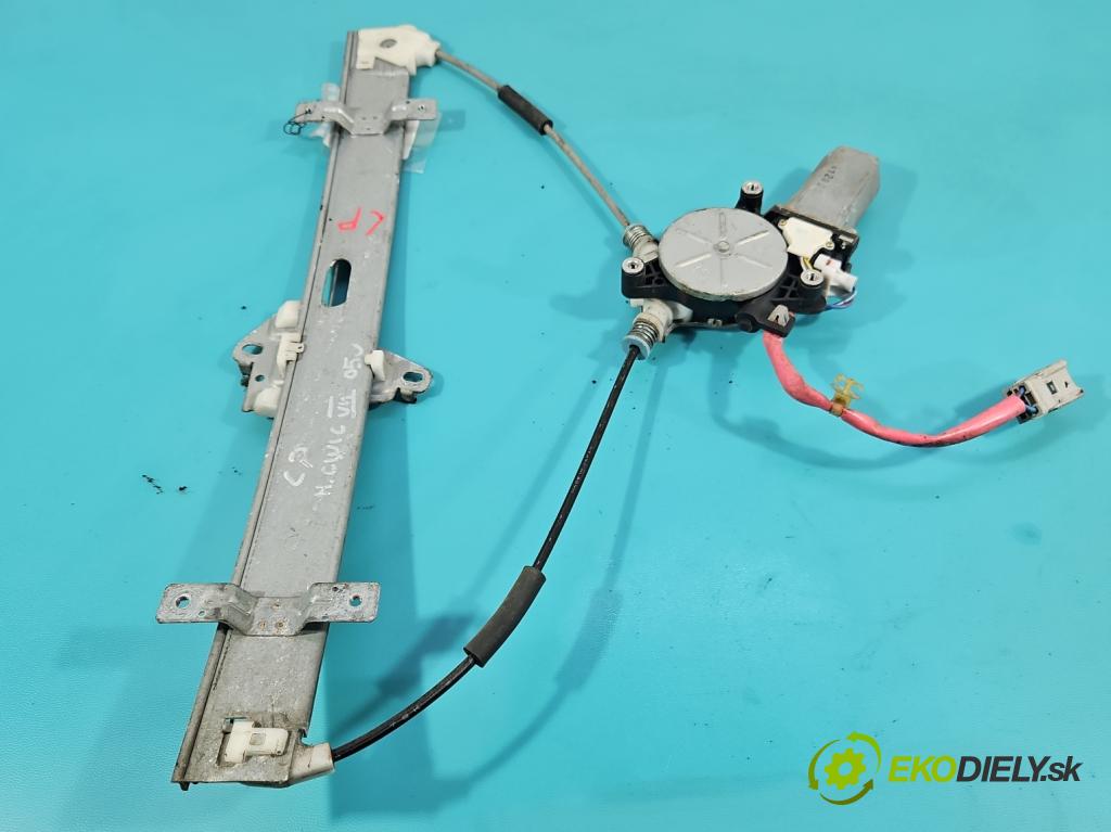 Honda Civic VII 2000-2006 1.4 16V 90 HP manual 66 kW 1396 cm3 5- mechanizmus okna predné ľavý