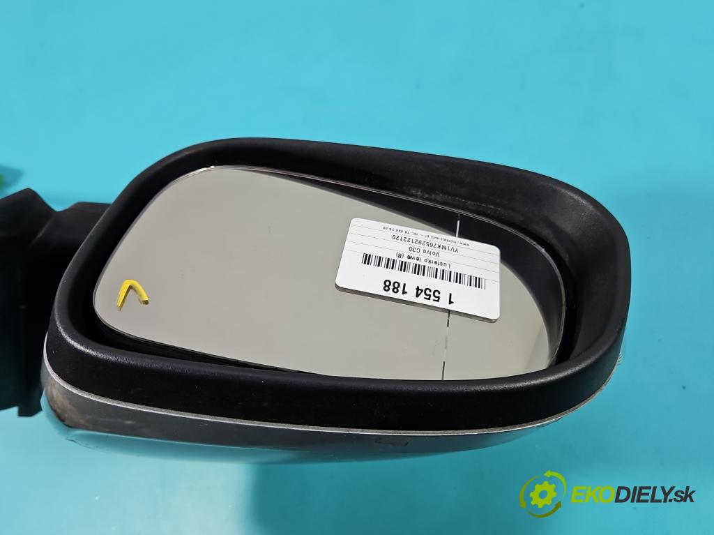 Volvo C30 1.6 hdi 109 HP manual 80 kW 1560 cm3 3- zrkadlo ľavé  (Kľučka dverí ostatné)