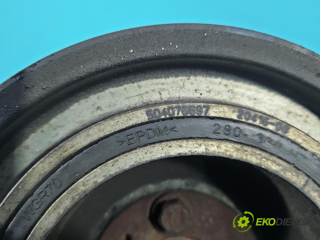 Fiat Ducato IV 2014- 2.3 jtd 131 HP manual 96 kW 2287 cm3 5- koleso pás: hriadele kľukovej 504076697