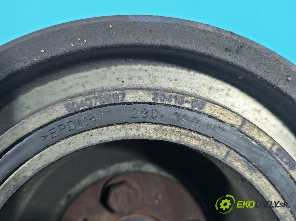 Fiat Ducato IV 2014- 2.3 jtd 131 HP manual 96 kW 2287 cm3 5- koleso pás: hriadele kľukovej 504076697