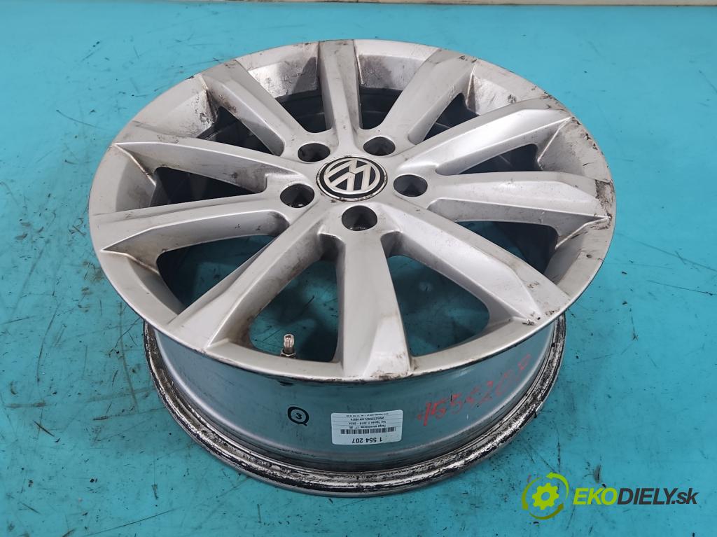 Vw Tiguan II 2016-2024 1.5 TSI 150 HP automatic 110 kW 1498 cm3 5- Disk hliník 17" 3G0601025C