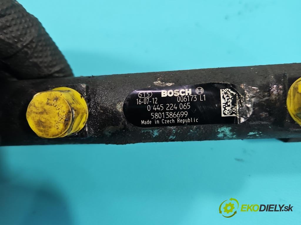 Fiat Ducato IV 2014- 2.3 jtd 131 HP manual 96 kW 2287 cm3 5- lišta vstrekovacia 0445224065 (Vstrekovacia lišta)