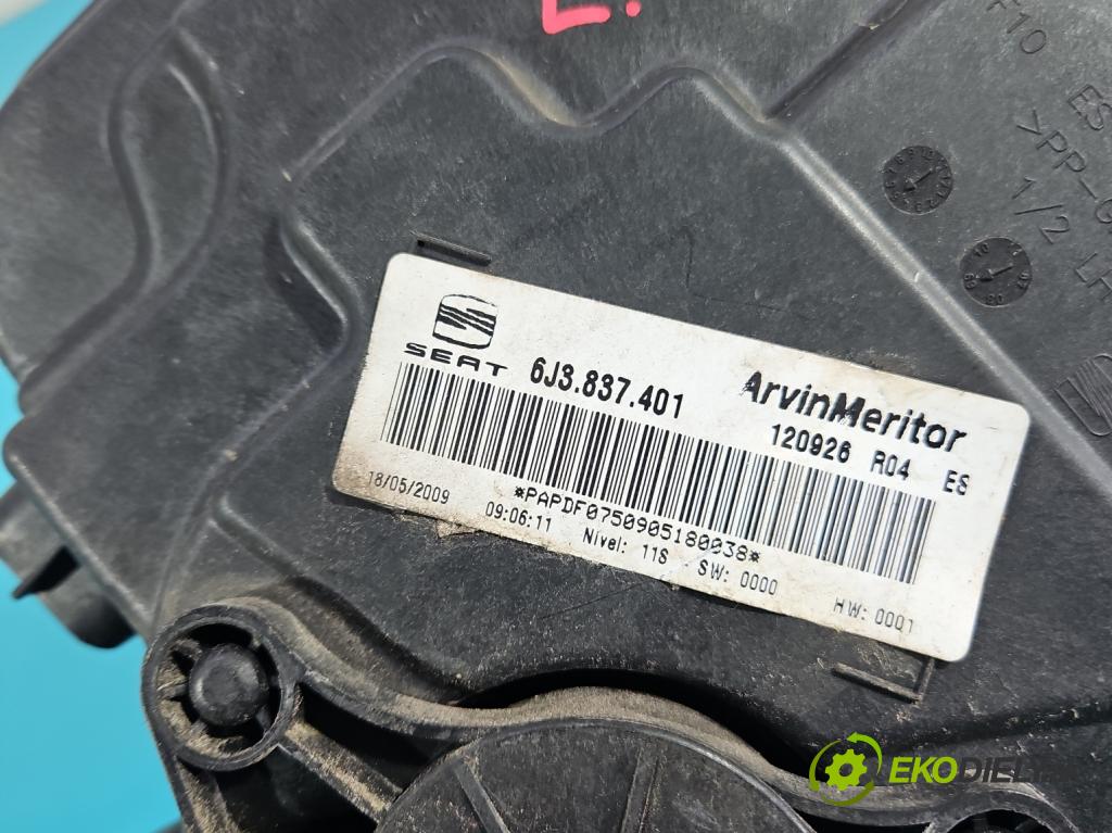 Seat Ibiza IV 6J 2008-2017 1.4 16V 86 HP manual 63 kW 1390 cm3 3- mechanizmus okna predné ľavý 6R0959801