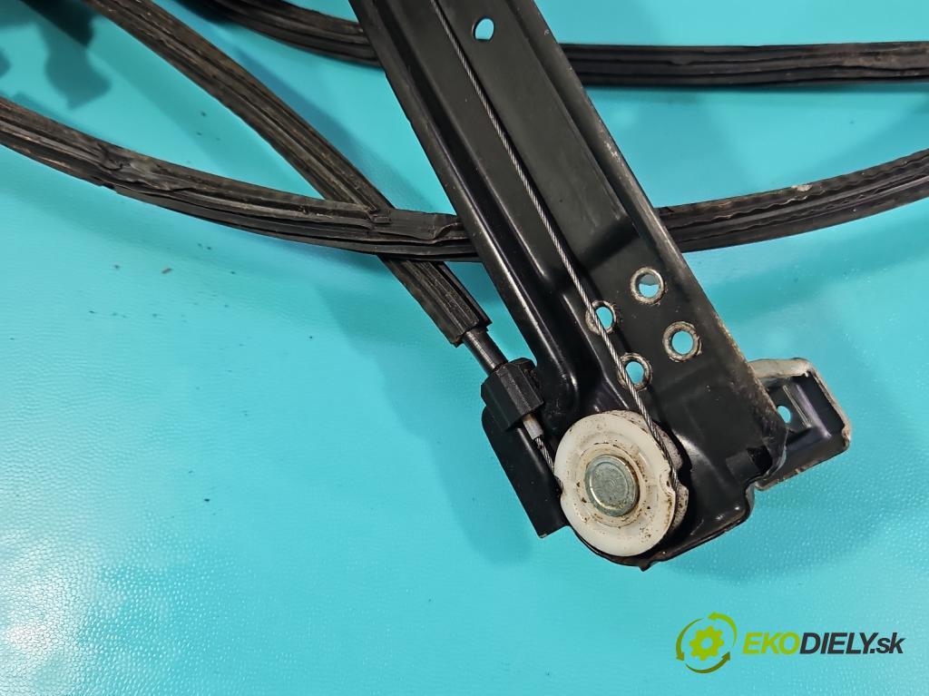 Seat Ibiza IV 6J 2008-2017 1.4 16V 86 HP manual 63 kW 1390 cm3 3- mechanizmus okna predné ľavý 6R0959801