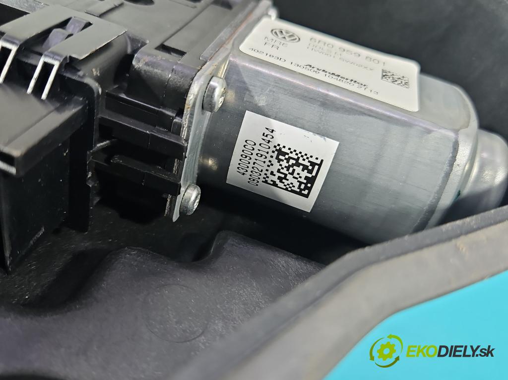 Seat Ibiza IV 6J 2008-2017 1.4 16V 86 HP manual 63 kW 1390 cm3 3- mechanizmus okna predné ľavý 6R0959801