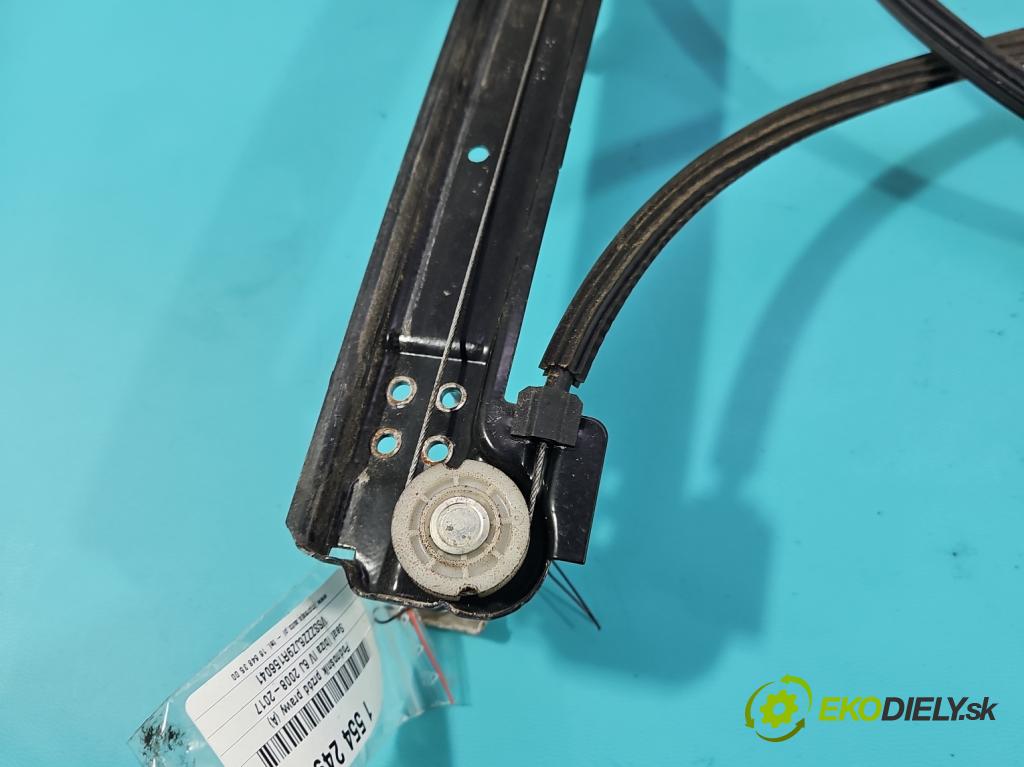 Seat Ibiza IV 6J 2008-2017 1.4 16V 86 HP manual 63 kW 1390 cm3 3- mechanizmus okna predné pravý 6R0959802B