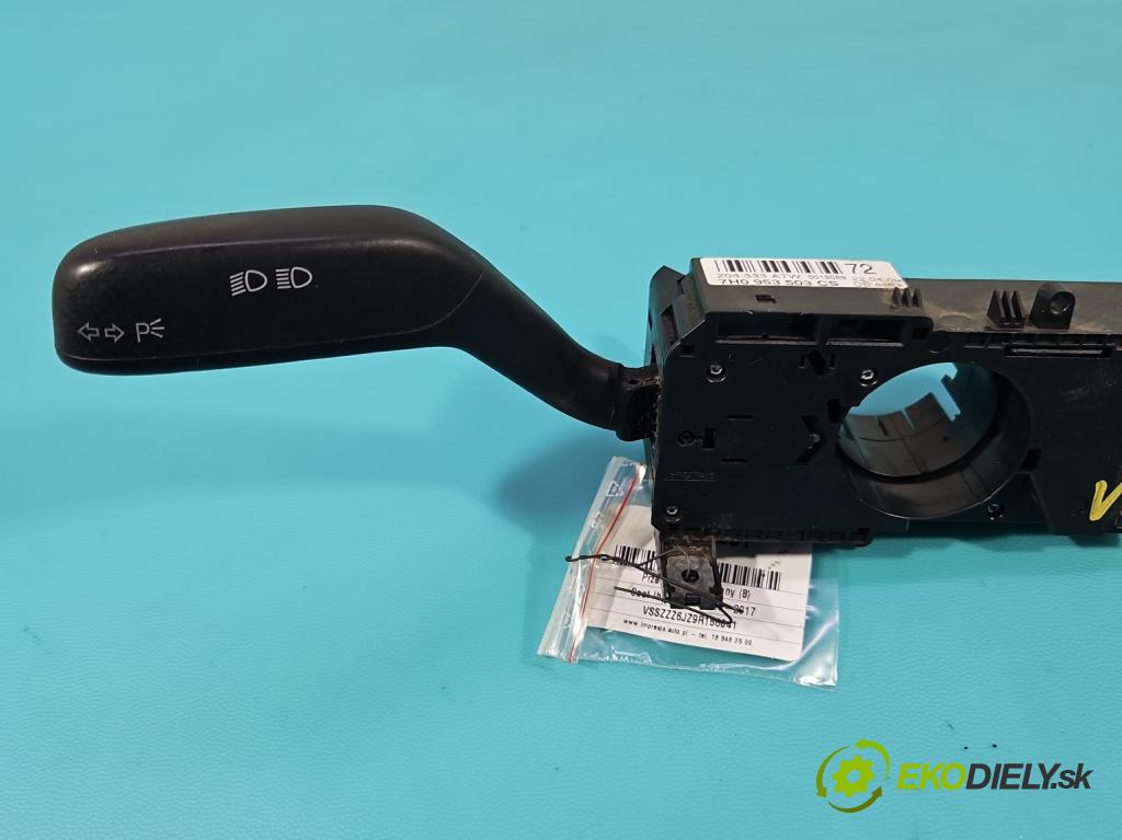 Seat Ibiza IV 6J 2008-2017 1.4 16V 86 hp manual 63 kW 1390 cm3 3- Přepínač sdružený 7H0953503CS (Páčky pod volantem)