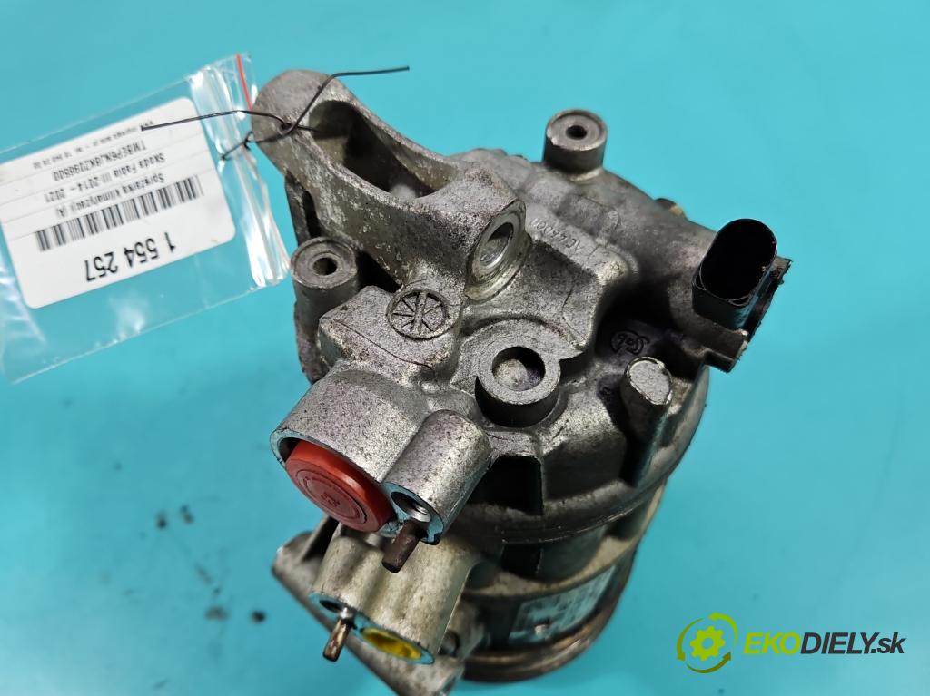 Skoda Fabia III 2014- 2021 1.0 TSI 95 hp manual 70 kW 999 cm3 5- Kompresor: klíma 5Q0816803B (Kompresor klimatizace)