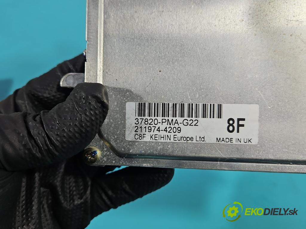 Honda Civic VII 2000-2006 1.4 16V 90 HP manual 66 kW 1396 cm3 5- riadiaca jednotka motora 37820-PMA-G22