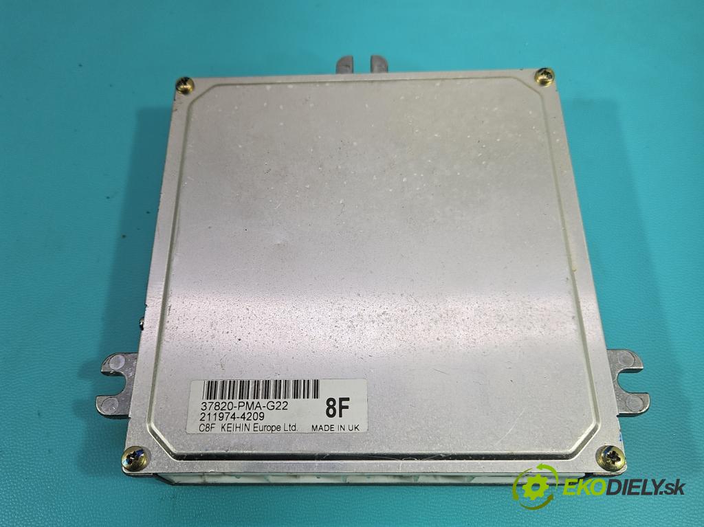 Honda Civic VII 2000-2006 1.4 16V 90 HP manual 66 kW 1396 cm3 5- riadiaca jednotka motora 37820-PMA-G22