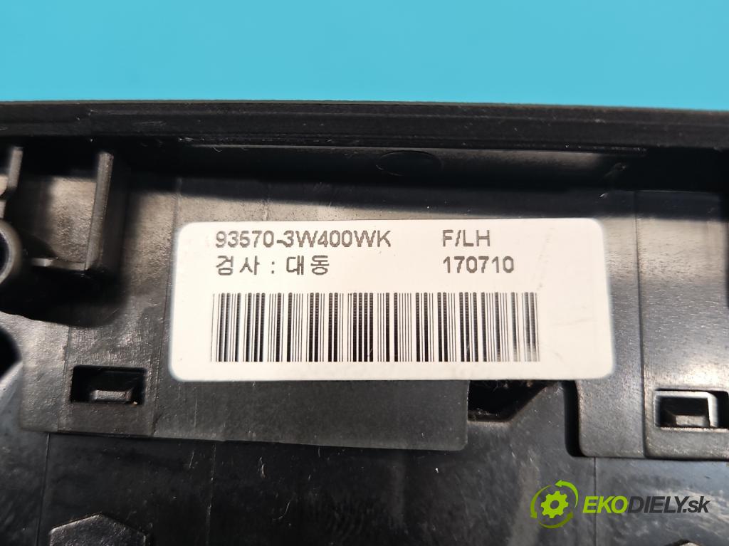 Kia Sportage III 2010-2015 2.0 crdi 136 HP automatic 100 kW 1995 cm3 5- prepínač okien spätných zrkadiel 93570-3W400WK