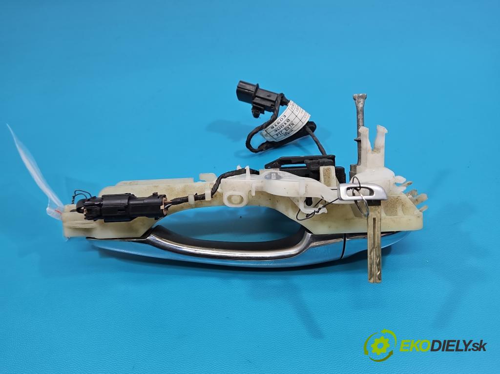 Kia Sportage III 2010-2015 2.0 crdi 136 HP automatic 100 kW 1995 cm3 5- rukoväť predné ľavé mimo: 90880-00400 (Kľučka dverí vonkajšia predná ľavá)