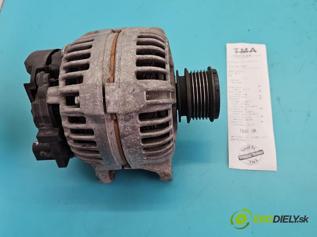Seat Altea 1.6b 102 HP manual 75 kW 1595 cm3 5- Alternator 06F903023F (Alternátor)