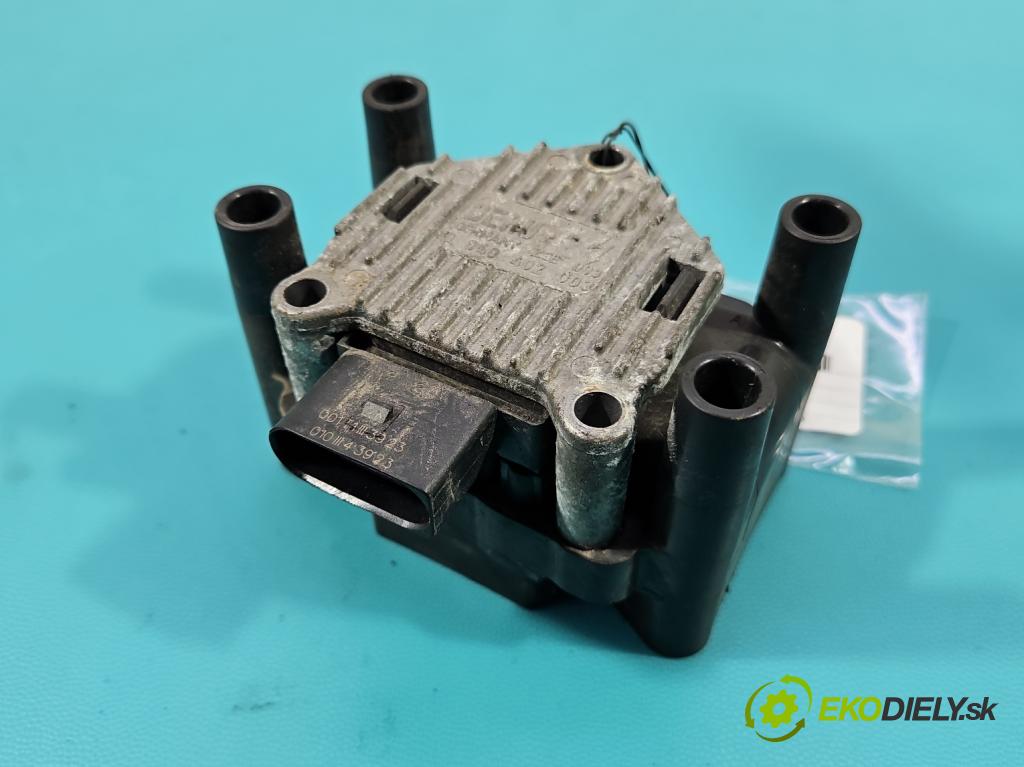 Seat Altea 1.6b 102 HP manual 75 kW 1595 cm3 5- cievka zapaľovacia 040402003 (Zapaľovacia cievka)