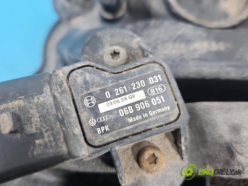 Seat Altea 1.6b 102 HP manual 75 kW 1595 cm3 5- zvod nasávací 06A133203DL (Sacie potrubie)