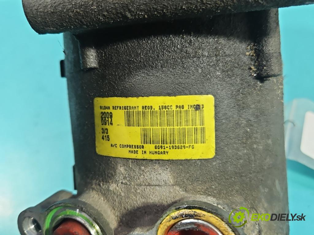 Ford S-max I 2006-2015 2.2 tdci 175 hp manual 129 kW 2179 cm3 5- Kompresor: klíma 6G91-19D629-FG (Kompresor klimatizace)